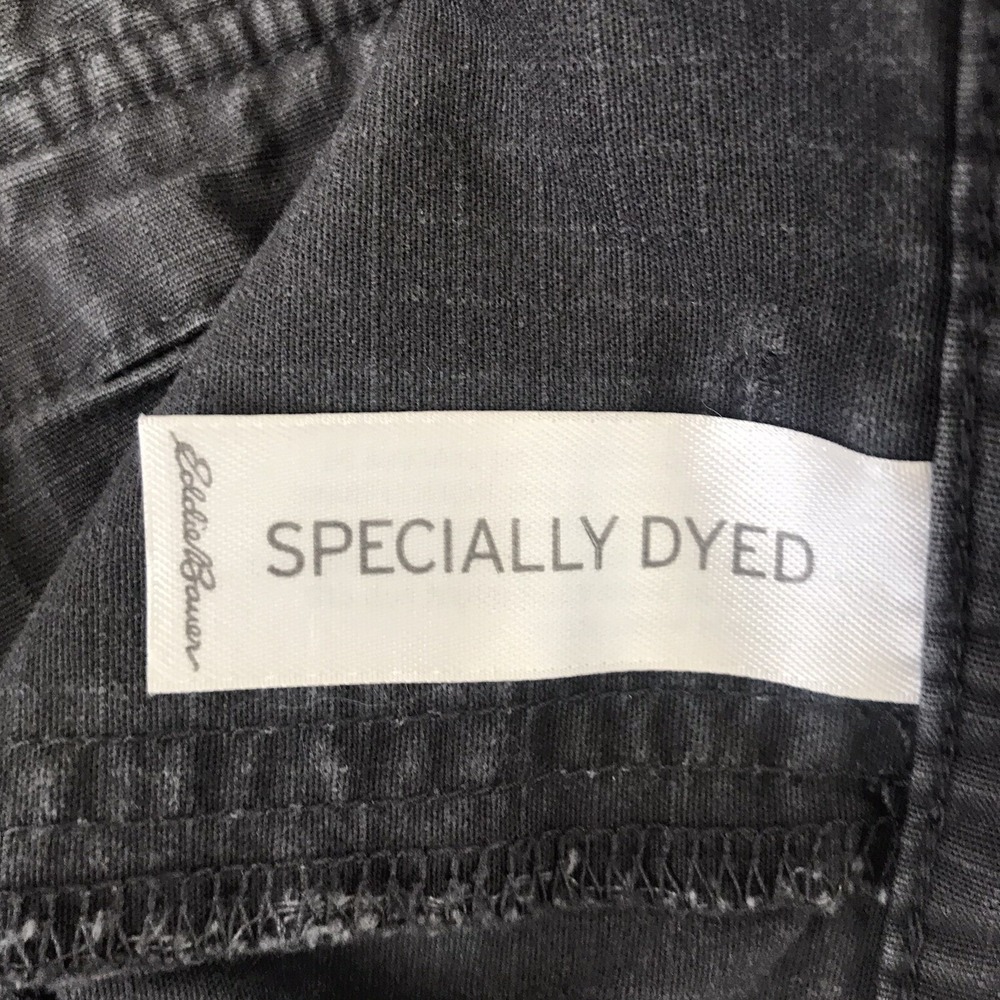 Eddie Bauer Shorts Women's 6 Gray Ripstop Specially Dyed Outdoor Hiking Casual - Picture 11 of 14